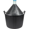 Wijnballon 54 L in plastic mand - 4 