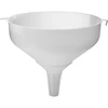 Witte plastic trechter fi 25cm - 6 