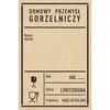 Zelfklevende etiketten 60x90 mm voor flessen, wodka, PRL, 20 stuks ['PRL-etiketten', ' zelfklevend etiket', ' plaketiket', ' papieren etiket', ' etiket voor flessen', ' etiket voor glas', ' vintage']