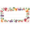 Zelfklevende labels ontwerp fruit 85/45 mm - 20 stuks. - 3 