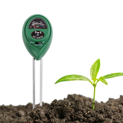 3-in-1 Bodemtester - pH, vochtigheid, zonlicht - 5