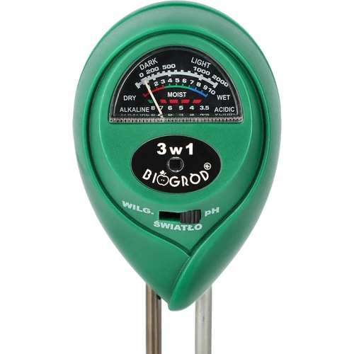 3-in-1 Bodemtester - pH, vochtigheid, zonlicht - 2