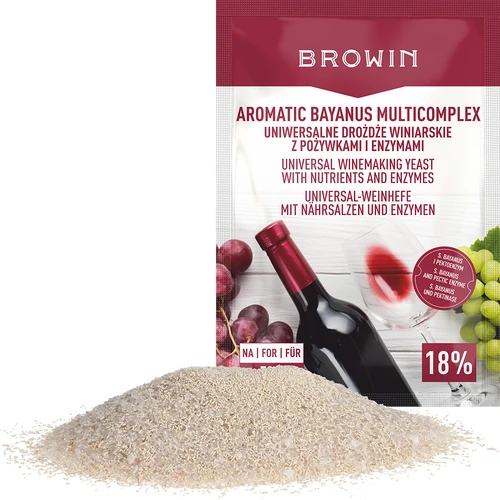 Aromatic Bayanus Multicomplex startpakket voor wijn, 40 g - 3