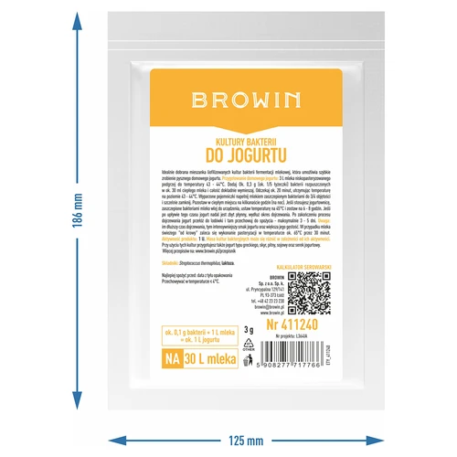 Bacterieculturen voor yoghurt - 2