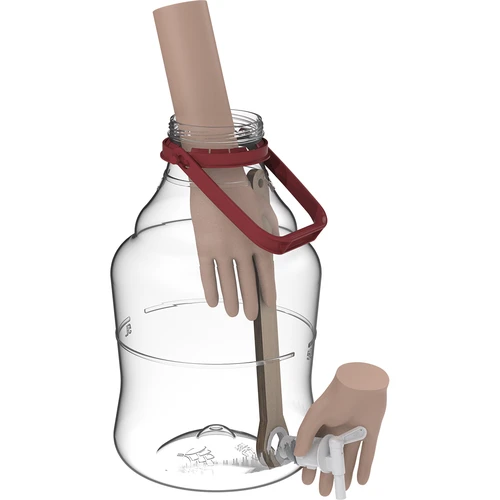 Ballon 10 L met handvat en kraantje - 7