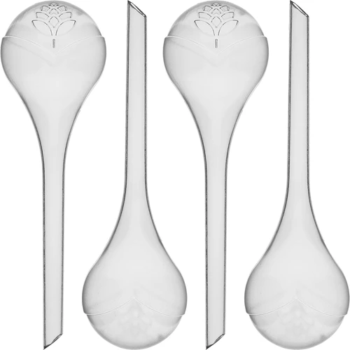 Bewateringsbollen, transparant, 400 ml, 4 stuks