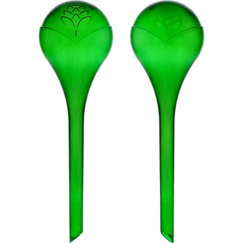Bewateringsbollen voor planten, groen transparant, 400 ml, 2 stuks