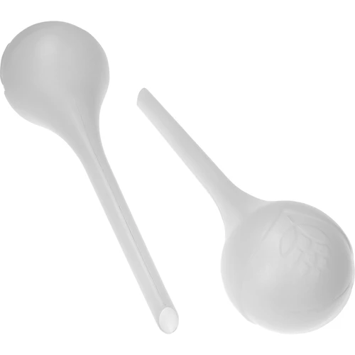 Bewateringsbollen voor planten, witte halfdoorzichtige, 400 ml, 4 stuks - 2