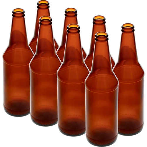 Bierfles 0,5 L - verpakking van 8 stuks