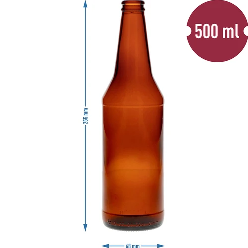 Bierfles 0,5 L - verpakking van 8 stuks - 4