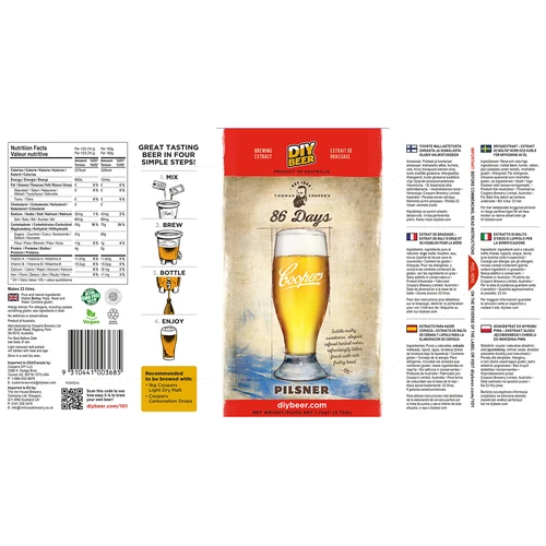 Brewkit Coopers 86 dagen Pilsner - 5