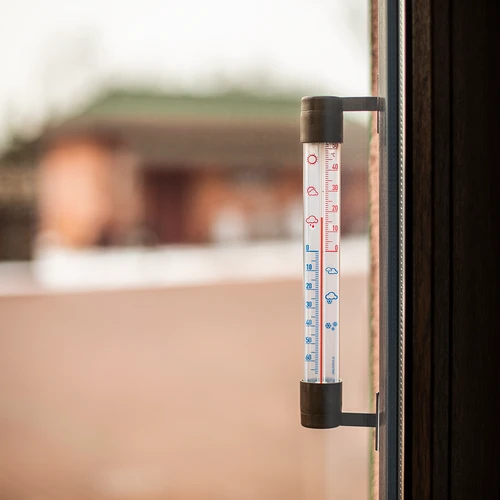 Buitenthermometer met transparante schaal (-70°C tot +50°C) 23cm mix - 5
