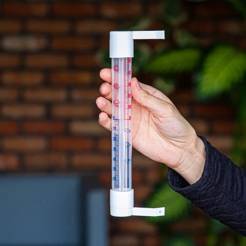 Buitenthermometer met transparante schaal (-70°C tot +50°C) 23cm mix - 4