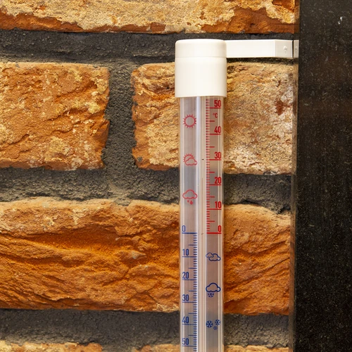 Buitenthermometer met transparante schaal (-70°C tot +50°C) 23cm mix - 6