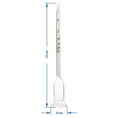 Capillaire wijnmeter voor het meten van alcoholgehalte - 2
