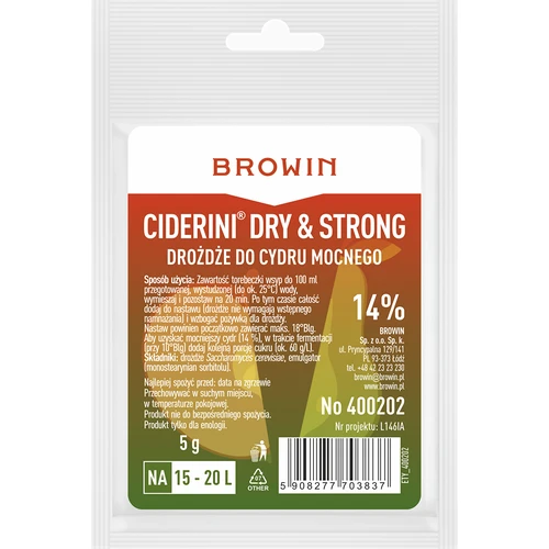Cidergist Ciderini Strong, 5 g
