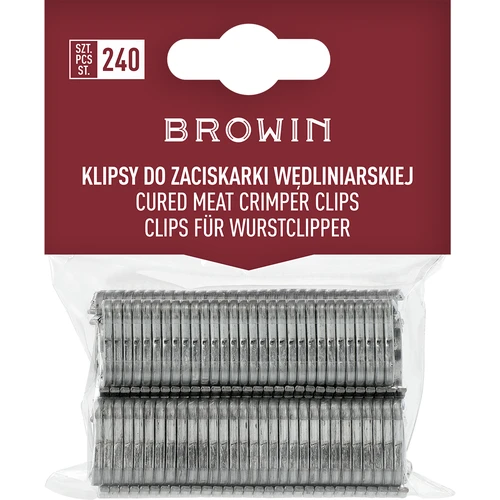 Clips voor vleestang - 240 stuks