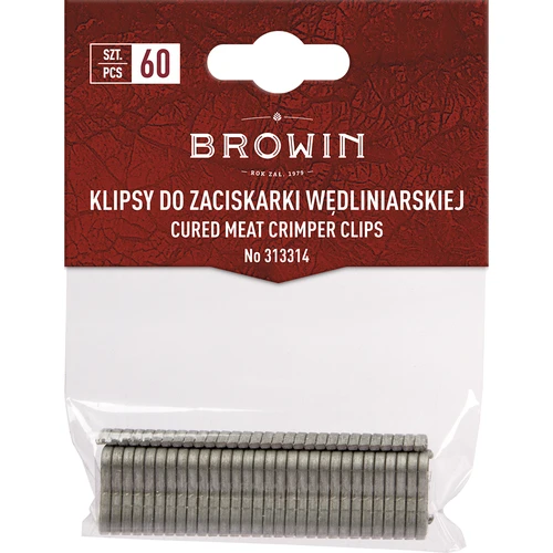 Clips voor vleestang - 60 stuks