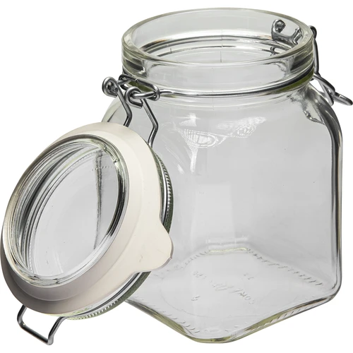 Comfort Pot 750 ml vierkant. hermetisch afgesloten - 3