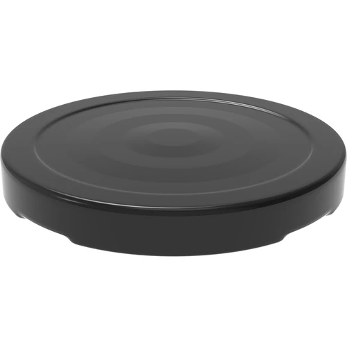 Deksel fi 43/4 zwart - 10st - 2