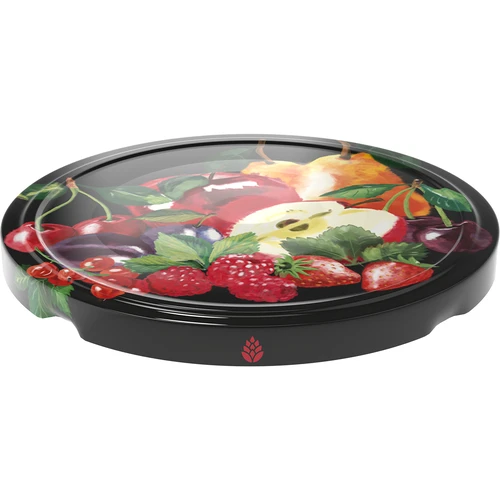 Deksel fi 66/4 fruit op zwarte achtergrond - 10 stuks - 2