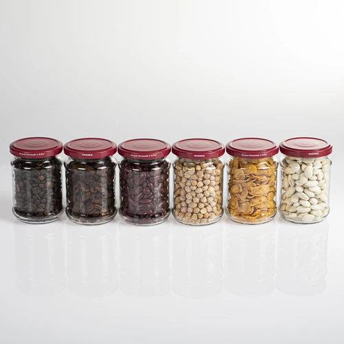 Deksel fi 66 bordeaux - 10 stuks - 7