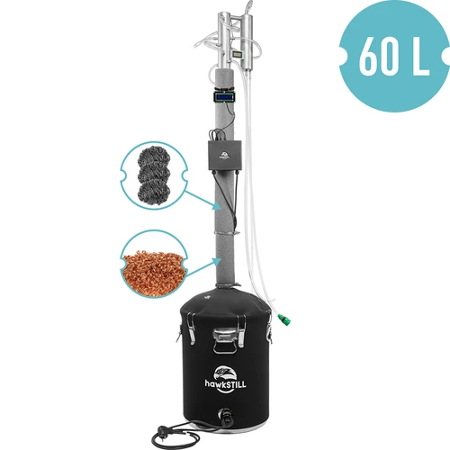 Distillatieset hawkSTILL ‘Koude Vingers’ 60 L + Wi‑Fi IQ‑systeem met LCD‑display - 2