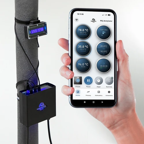 Distillatieset hawkSTILL ‘Koude Vingers’ 60 L + Wi‑Fi IQ‑systeem met LCD‑display - 3
