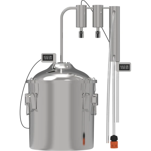 Distilleerapparaat hawkSTILL 1.0 CONVEX 18 L - 2 afscheiders