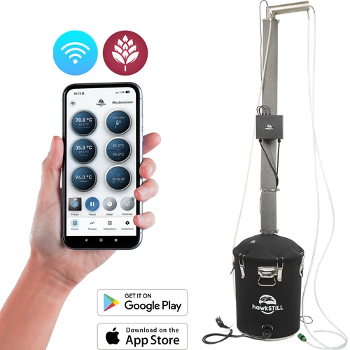 Distilleerapparaat hawkSTILL Aabratek 2.0 60L WiFi