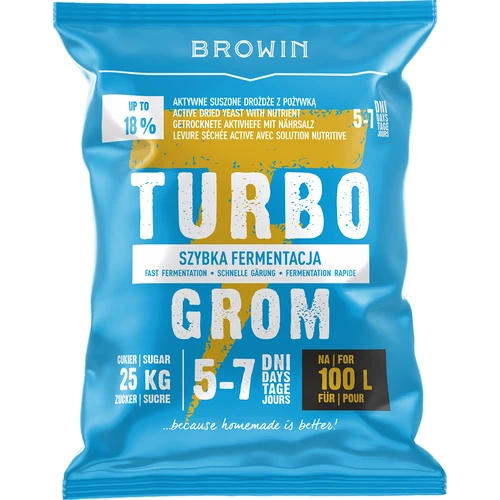 Distilleergist Turbo Grom 5-7 dagen 100L