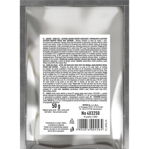 Distilleergist Turbo Koji, 50 g (zonder maischen!) - 2