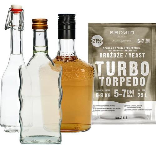 Distilleergist Turbo Torpedo 5-7 dagen 21% 100g - 5