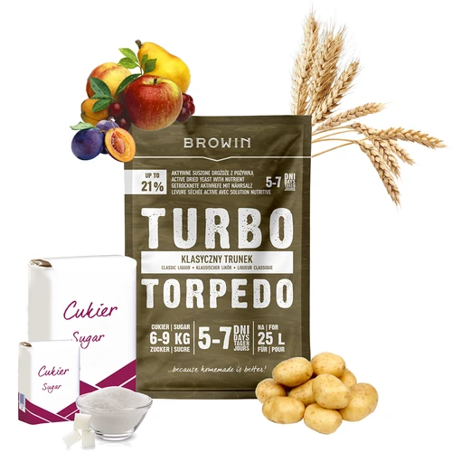 Distilleergist Turbo Torpedo 5-7 dagen 21% 100g - 4