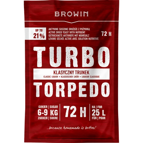 Distilleergist Turbo Torpedo 72u 21% - 120 g