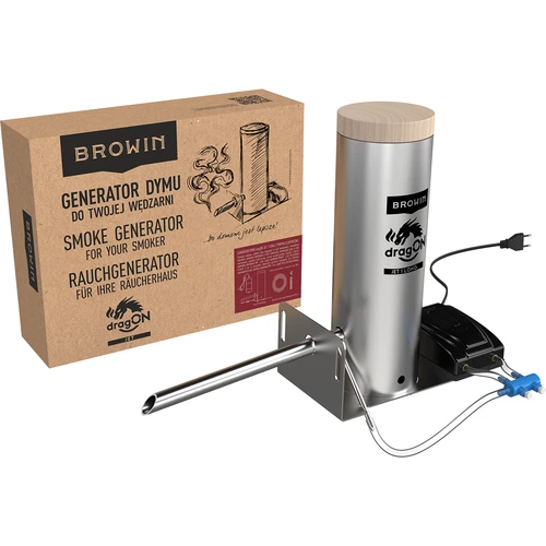 DragON kit voor rookovens - elektrische modules met digitale controller en rookgenerator JET 1 LONG - 21