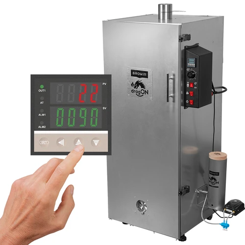 dragON stalen rookoven 220 L – met digitale controller