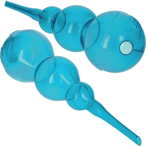 Drievoudige gietbal (driekamer), transparant blauw, 600 ml - 2