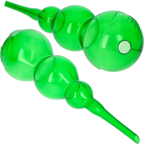Drievoudige gietersbol (driekamer), transparant groen, 600 ml - 2