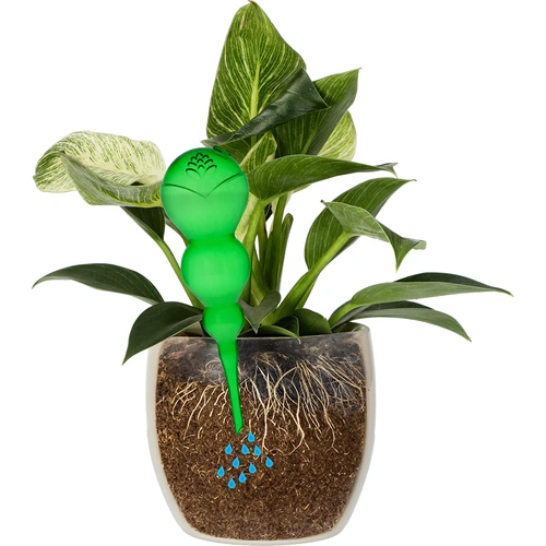 Drievoudige gietersbol (driekamer), transparant groen, 600 ml - 3