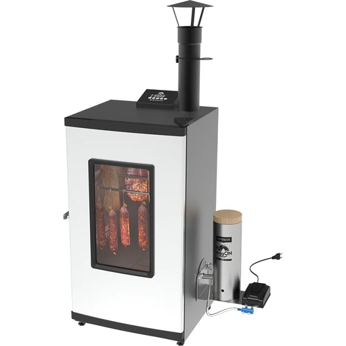 Elektrische rookkast – dragON met rookgenerator, digitaal, 65 L - 4