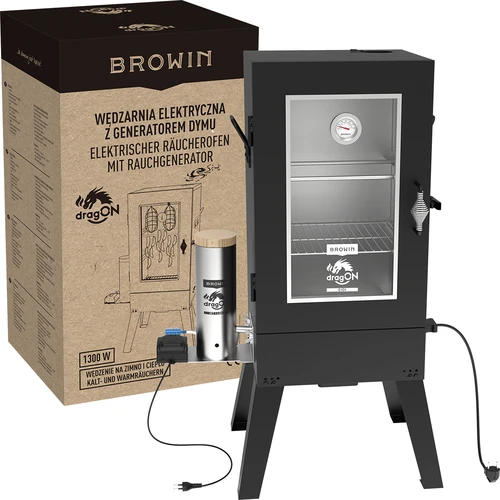 Elektrische rookoven dragON E101 met rookgenerator, 70 L - 11