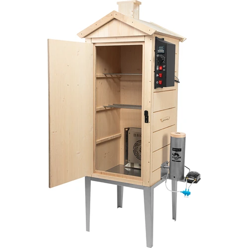 Elektrische rookoven dragON PLYWOOD NATURE 100E met verwarmingsmodule en digitale regelaar - 3