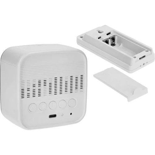 Elektronisch weerstation Soens - met draadloze sensor, wekker en lampje - 3