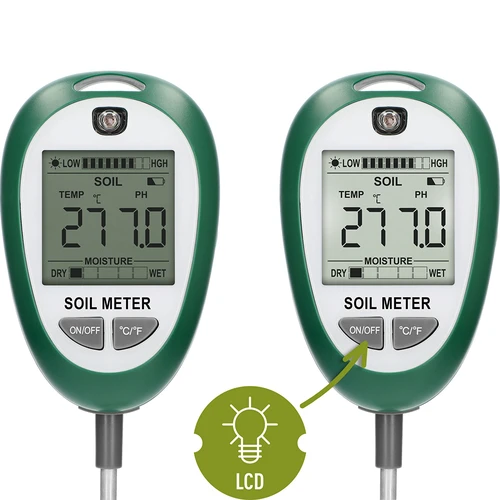 Elektronische bodemtester 4 in 1 - 4
