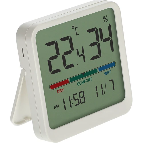 Elektronische kamertemperatuurmeter, wit - 3
