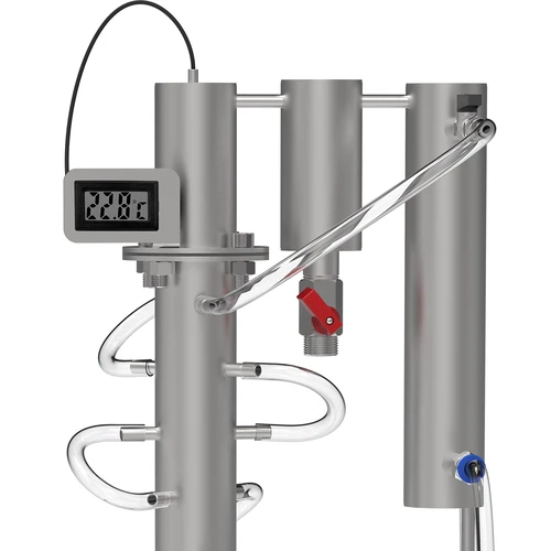 Elektronische thermometer in frame - voor distilleerapparaten (-50°C tot +110°C) - 5
