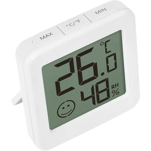 Elektronische thermometer met comfortindicator, wit - 4
