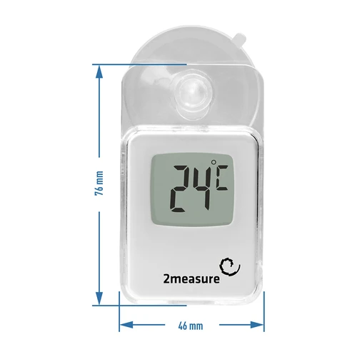 Elektronische thermometer met zuignap (-20°C tot +50°C) - 3