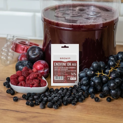 Enovini® OK RED - wijngist die de zuurgraad verlaagt 7 g - 5